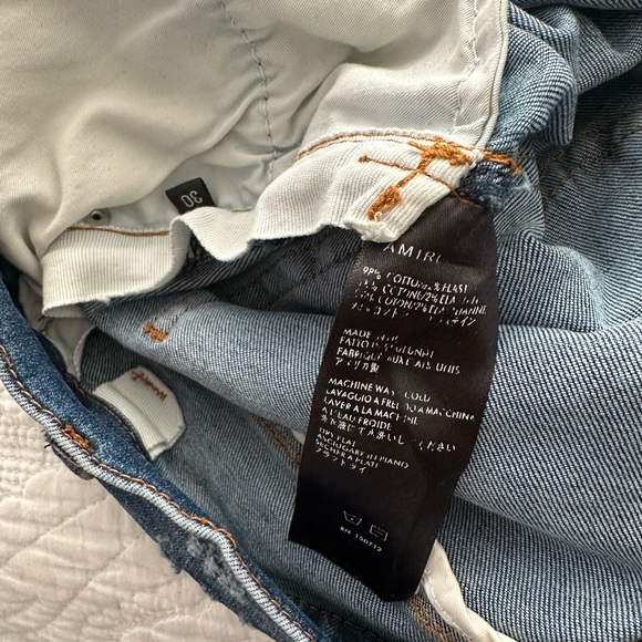 Authentic AMIRI jeans size 30, slim/skinny super stretchy fit, in perfect cond.! - Picture 2 of 8